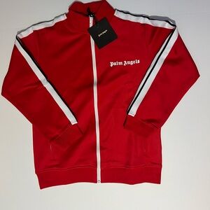 Palm Angels Red Track Jacket